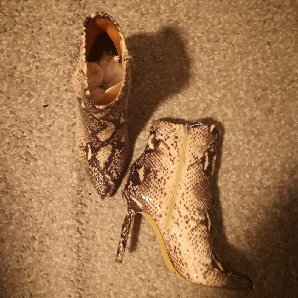 Jessica Simpson Python Booties - Picture 2 of 9